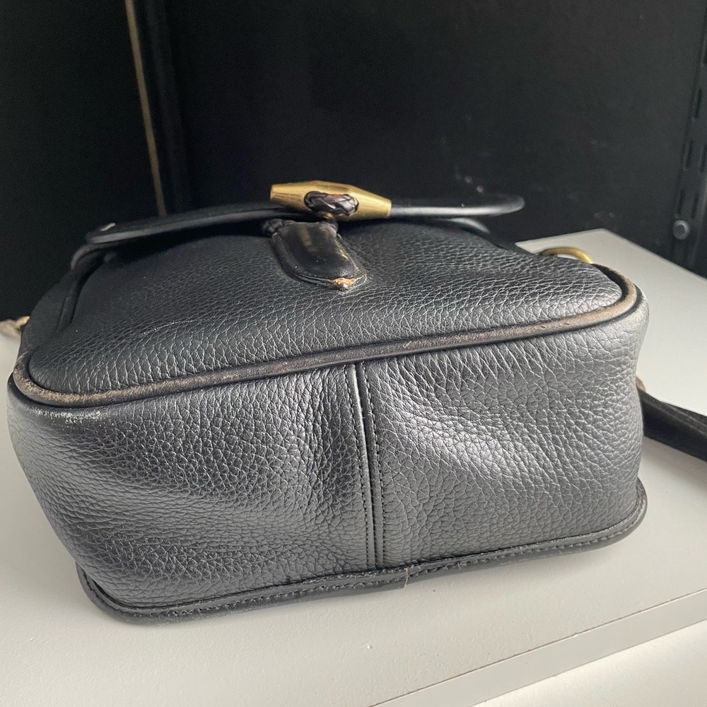 Dooney & Bourke Black Leather Crossbody Bag - Picture 14 of 16